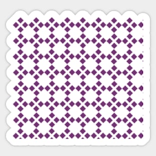 Square pattern Sticker